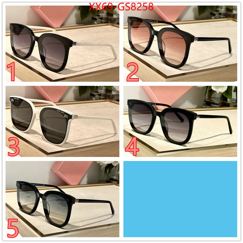 Glasses-Miu Miu fashion replica ID: GS8258 $: 69USD