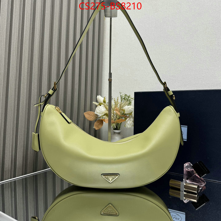 Prada Bags(TOP)-Handbag- top grade ID: BS8210 $: 275USD,