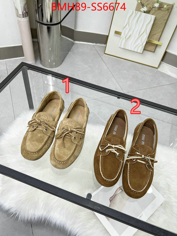Women Shoes-Miu Miu designer 1:1 replica ID: SS6674 $: 89USD