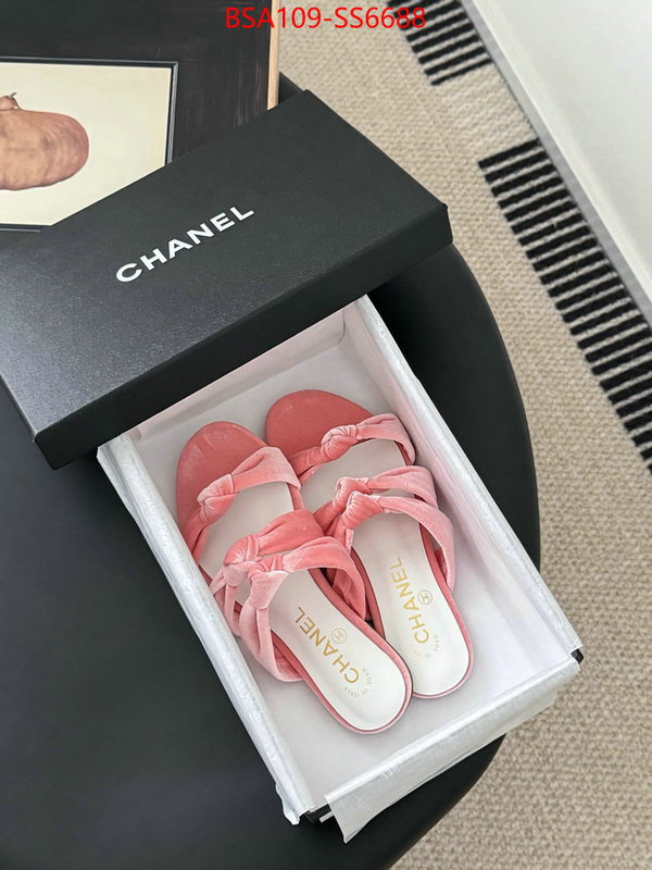 Women Shoes-Chanel replica best buy ID: SS6688 $: 109USD