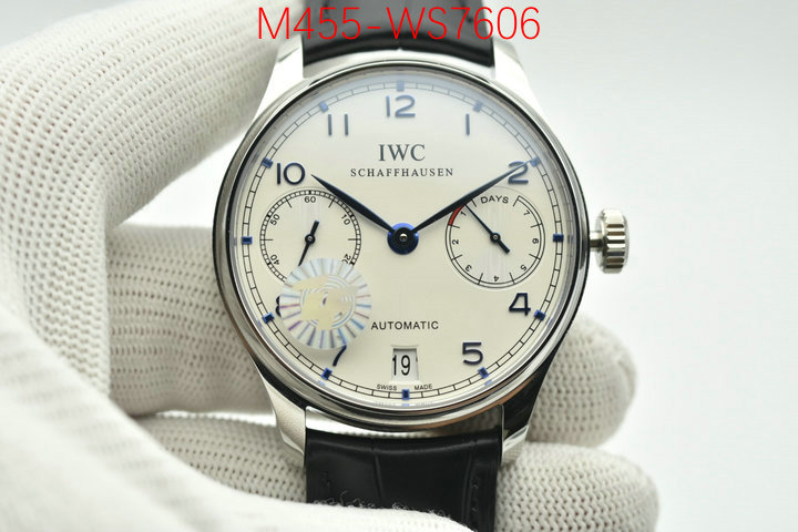 Watch(TOP)-IWC buy best high-quality ID: WS7606 $: 455USD
