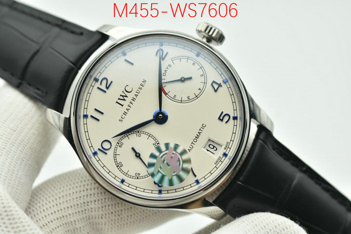 Watch(TOP)-IWC buy best high-quality ID: WS7606 $: 455USD