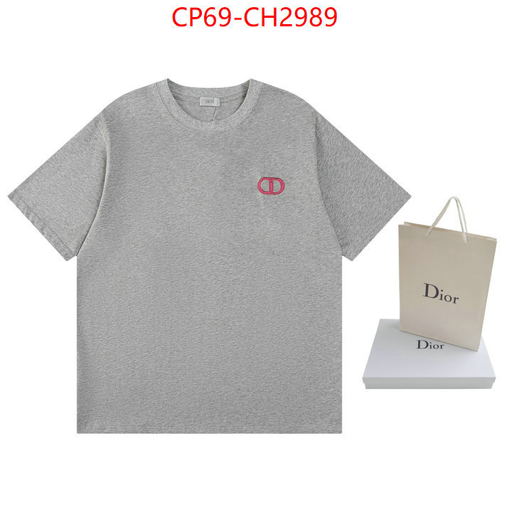 Clothing-Dior buy the best replica ID: CH2989 $: 69USD