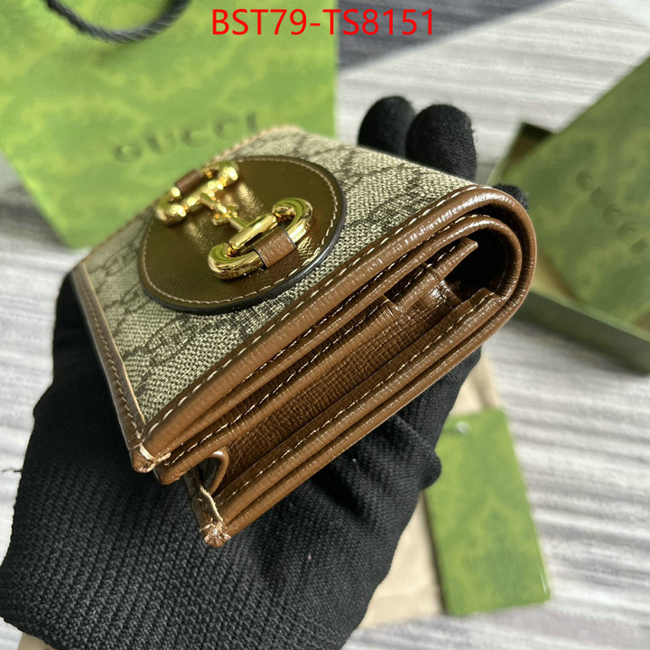 Gucci Bags(TOP)-Wallet- we curate the best ID: TS8151 $: 79USD,