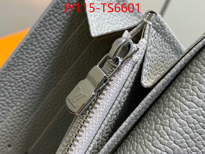 LV Bags(TOP)-Wallet highest quality replica ID: TS6601 $: 115USD,