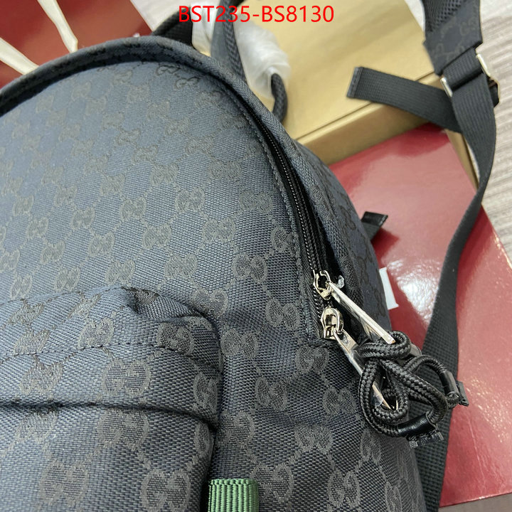 Gucci Bags(TOP)-Backpack- first copy ID: BS8130 $: 235USD,