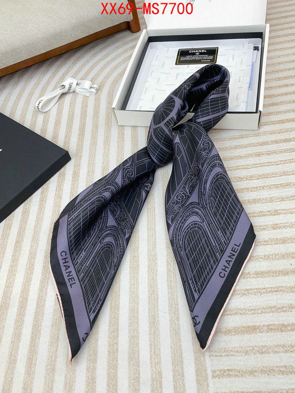 Scarf-Chanel top quality designer replica ID: MS7700 $: 69USD