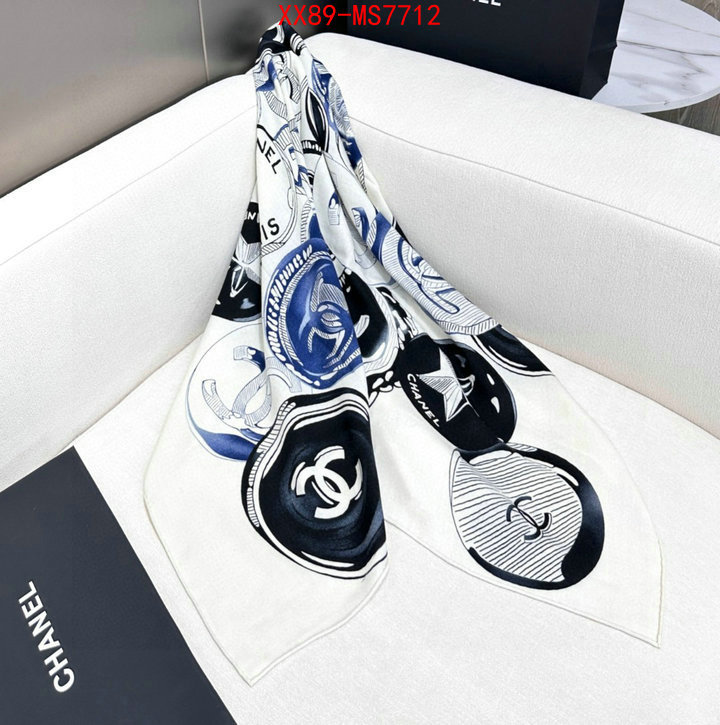 Scarf-Chanel what's the best to buy replica ID: MS7712 $: 89USD