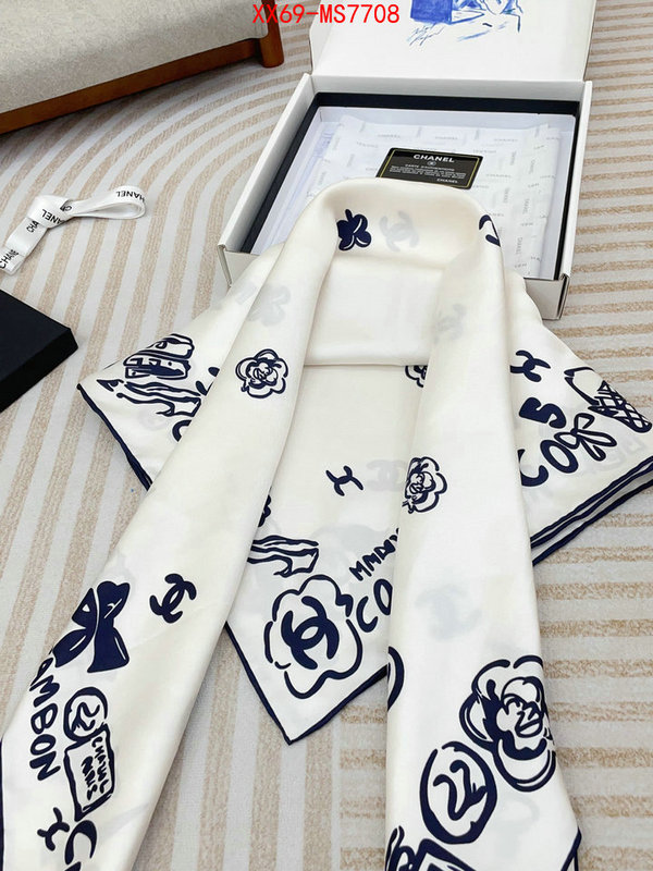 Scarf-Chanel what's the best place to buy replica ID: MS7708 $: 69USD