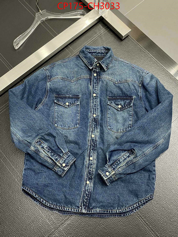 Clothing-Prada outlet sale store ID: CH3033 $: 175USD