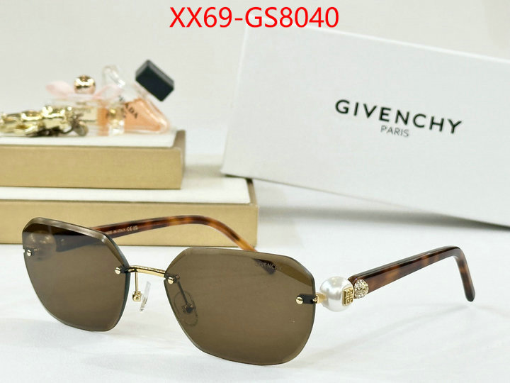 Glasses-Givenchy wholesale designer shop ID: GS8040 $: 69USD