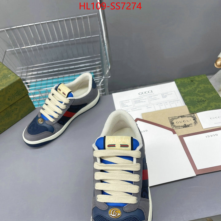 Women Shoes-Gucci new designer replica ID: SS7274 $: 109USD