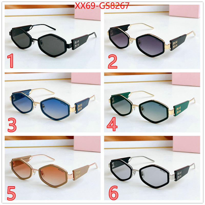Glasses-Miu Miu most desired ID: GS8267 $: 69USD