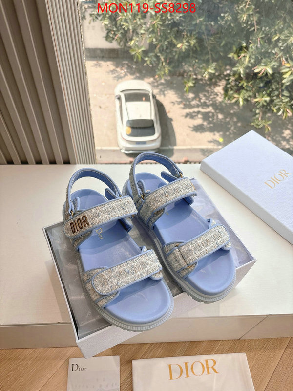 Women Shoes-Dior best knockoff ID: SS8298 $: 119USD