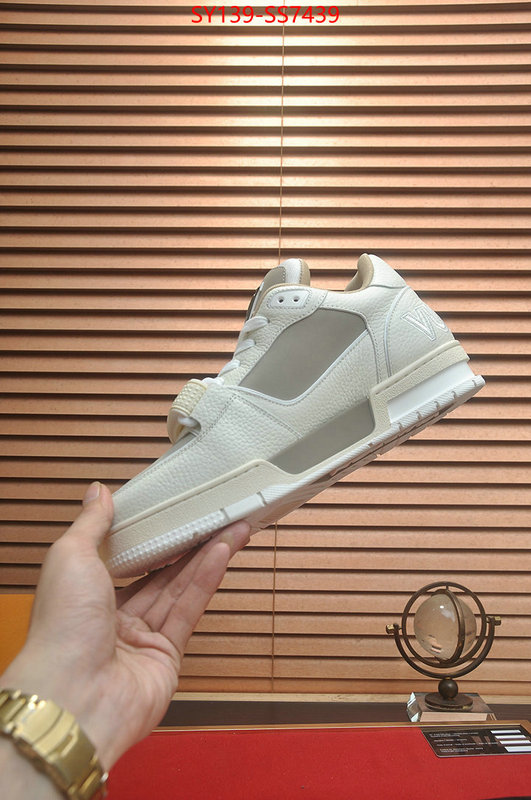 Men Shoes-LV fake high quality ID: SS7439 $: 139USD