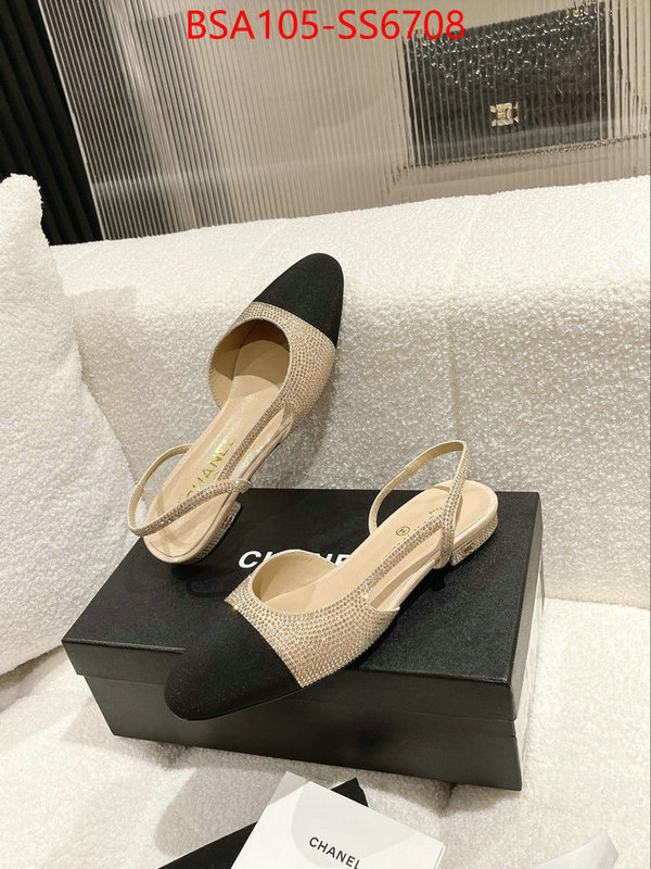 Women Shoes-Chanel replica aaaaa+ designer ID: SS6708 $: 105USD