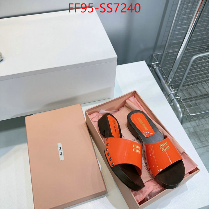 Women Shoes-Miu Miu can you buy knockoff ID: SS7240 $: 95USD