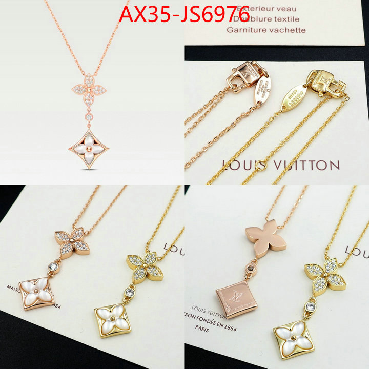 Jewelry-LV buy aaaaa cheap ID: JS6976 $: 35USD