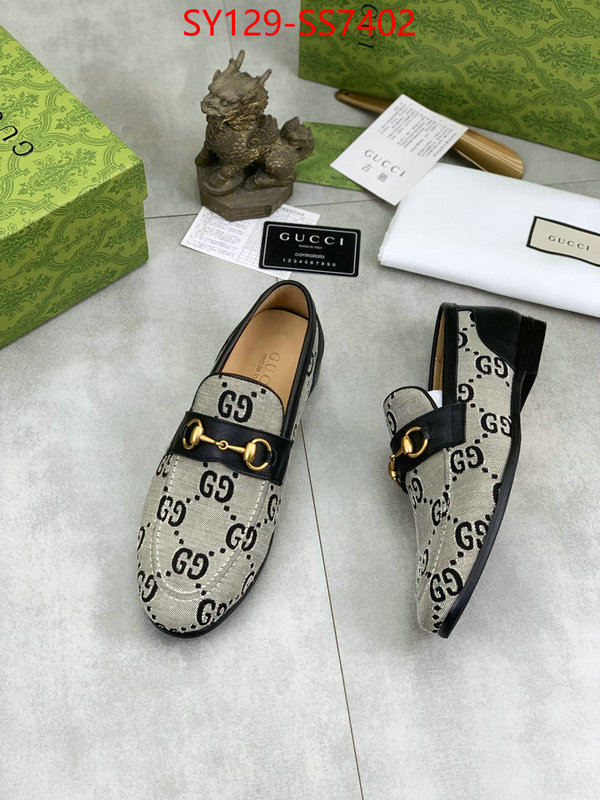 Men Shoes-Gucci high quality replica ID: SS7402 $: 129USD