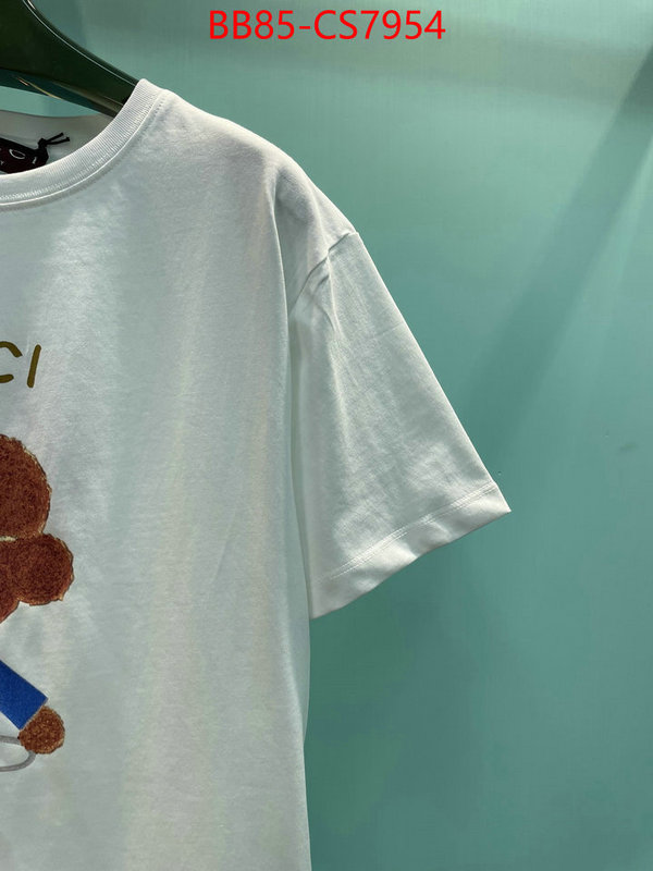 Clothing-Gucci top 1:1 replica ID: CS7954 $: 85USD