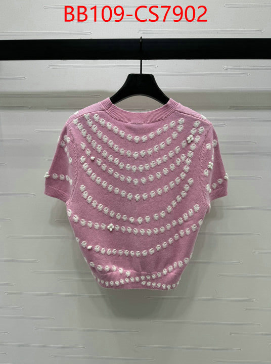 Clothing-Chanel aaaaa+ quality replica ID: CS7902 $: 109USD
