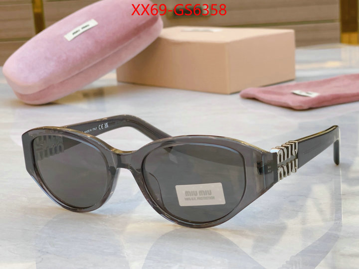 Glasses-Miu Miu where can i find ID: GS6358 $: 69USD