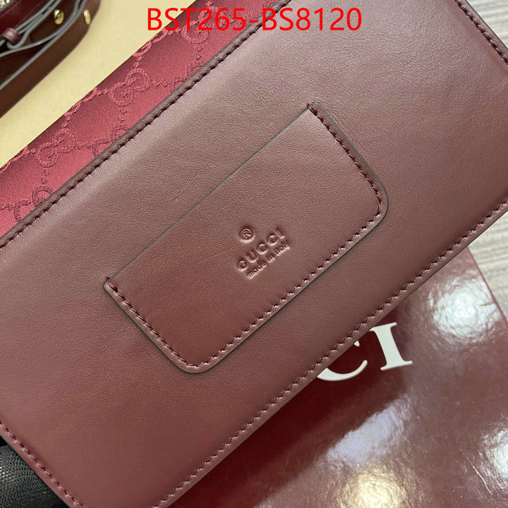 Gucci Bags(TOP)-Crossbody- online sales ID: BS8120 $: 265USD,
