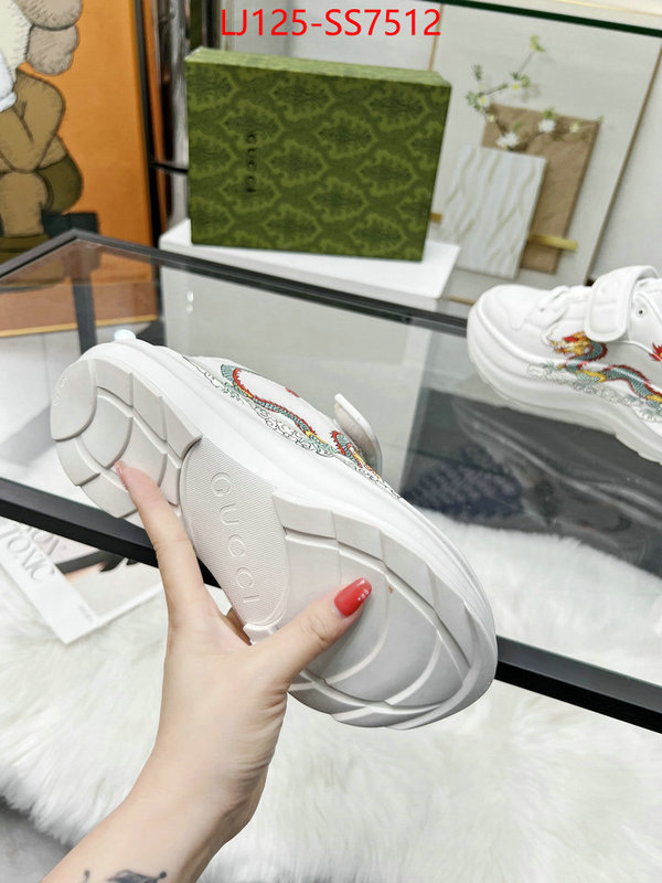 Women Shoes-Gucci how to find replica shop ID: SS7512 $: 125USD