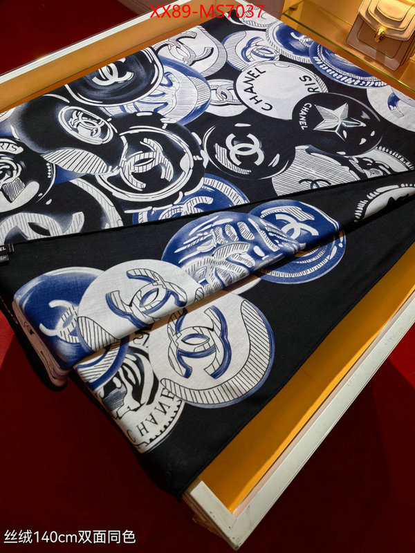 Scarf-Chanel knockoff highest quality ID: MS7037 $: 89USD