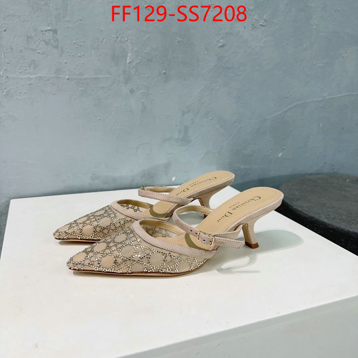 Women Shoes-Dior best luxury replica ID: SS7208 $: 129USD