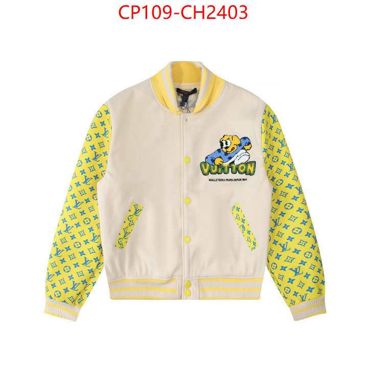 Clothing-LV the best quality replica ID: CH2403 $: 109USD