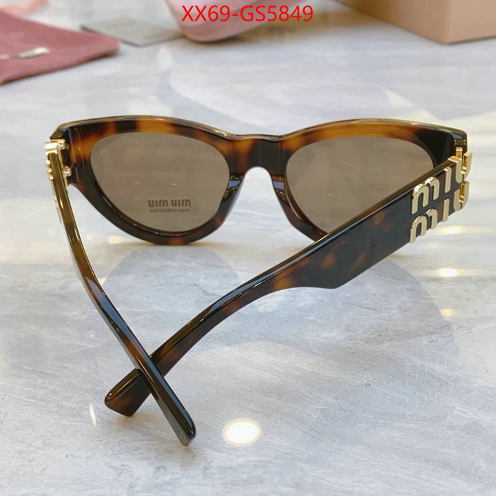 Glasses-Miu Miu aaaaa+ class replica ID: GS5849 $: 69USD