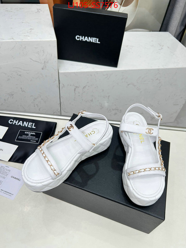 Women Shoes-Chanel we provide top cheap aaaaa ID: SS7576 $: 105USD