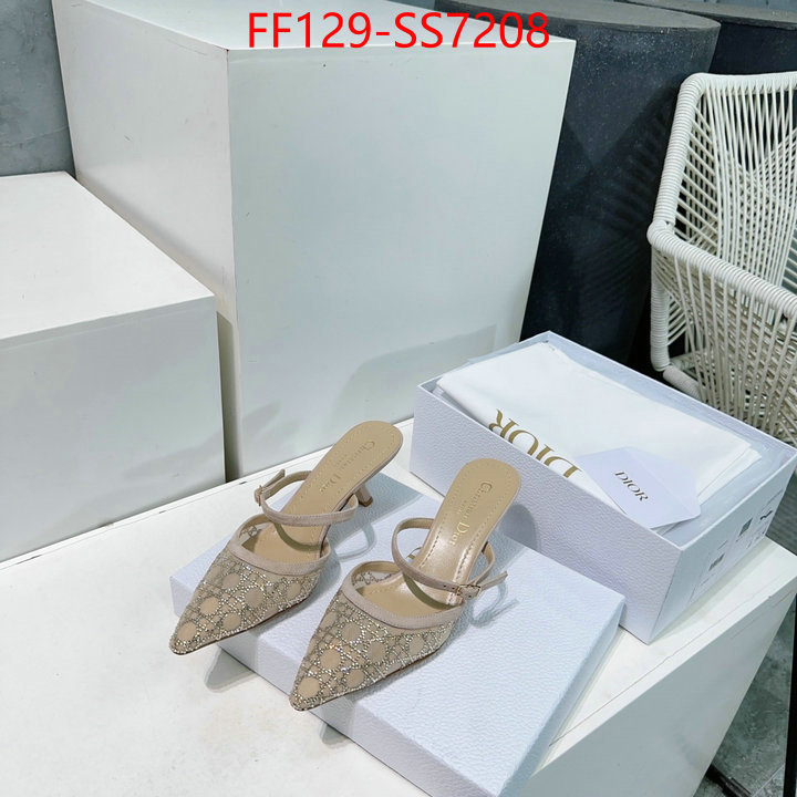 Women Shoes-Dior best luxury replica ID: SS7208 $: 129USD