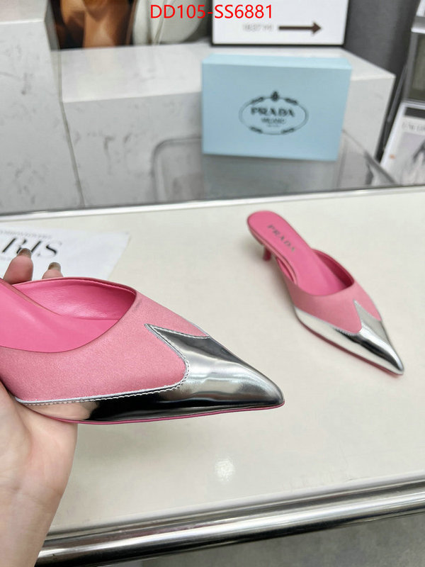 Women Shoes-Prada where can you buy a replica ID: SS6881 $: 105USD