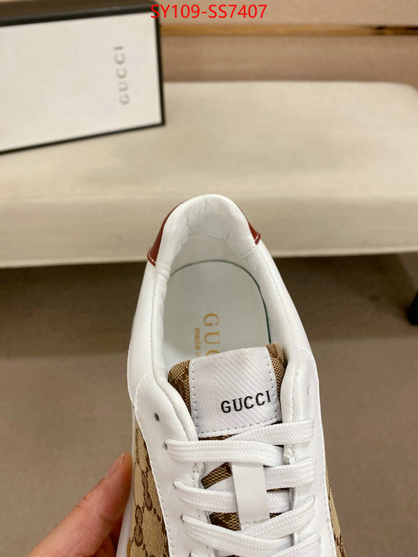 Men Shoes-Gucci top grade ID: SS7407 $: 109USD