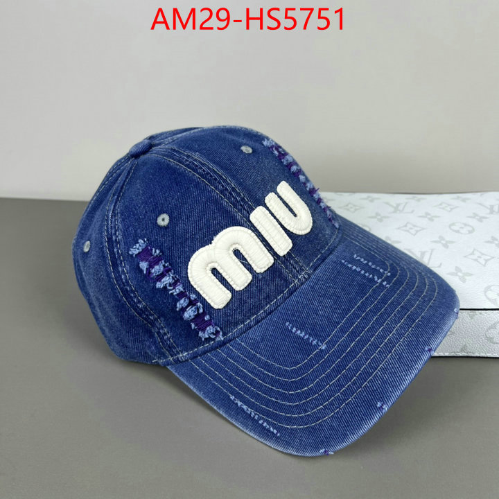 Cap(Hat)-Miu Miu china sale ID: HS5751 $: 29USD