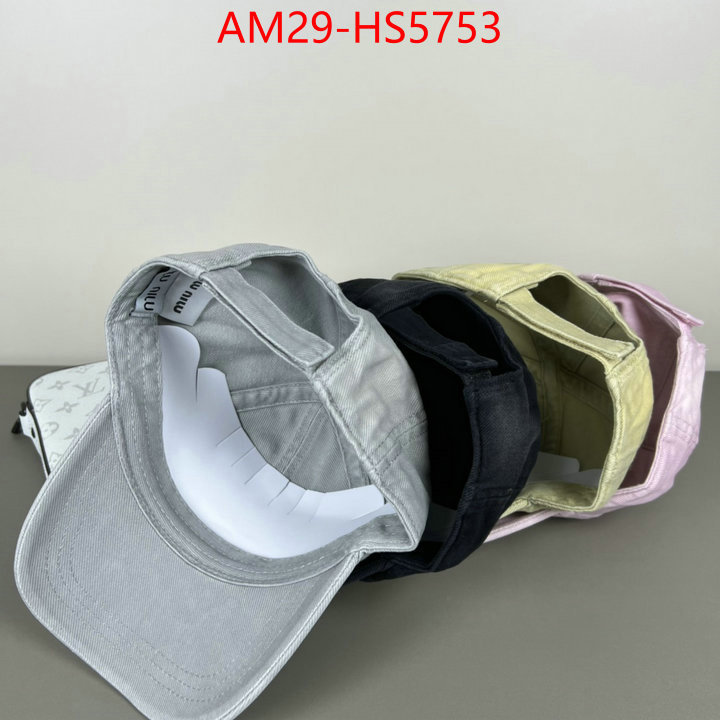 Cap(Hat)-Miu Miu can you buy knockoff ID: HS5753 $: 29USD