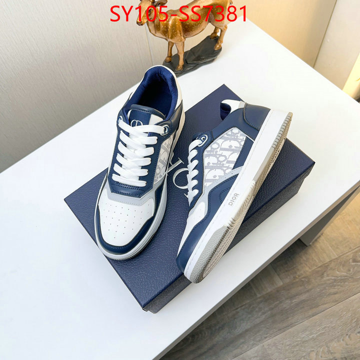 Men shoes-Dior highest quality replica ID: SS7381 $: 105USD