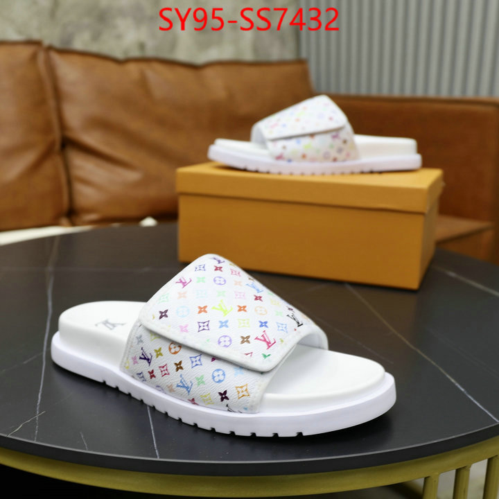 Men Shoes-LV aaaaa class replica ID: SS7432 $: 95USD