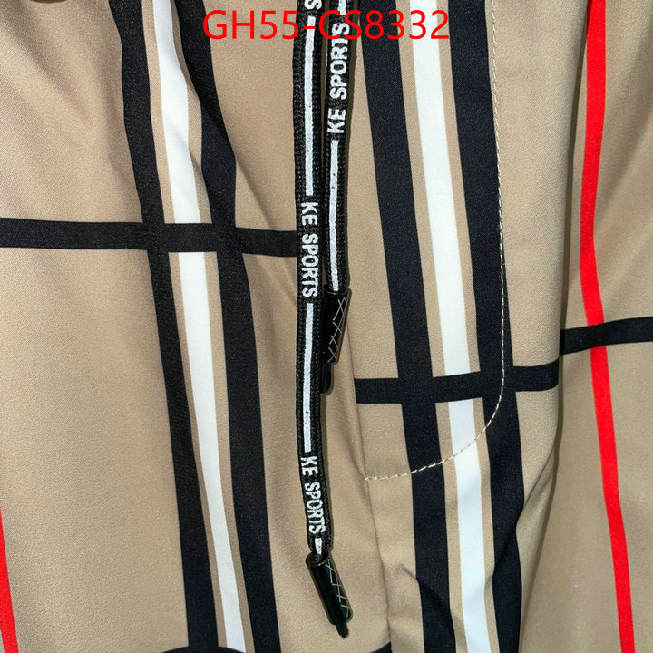 Clothing-Burberry designer fake ID: CS8332 $: 55USD