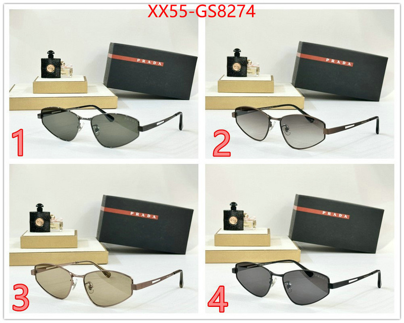 Glasses-Prada the quality replica ID: GS8274 $: 55USD