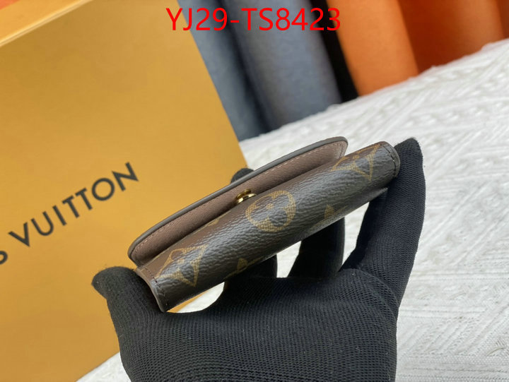 LV Bags(4A)-Wallet cheap replica ID: TS8423 $: 29USD,