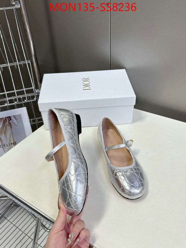 Women Shoes-Dior designer high replica ID: SS8236 $: 135USD