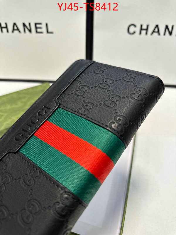 Gucci Bags(4A)-Wallet- cheap replica ID: TS8412 $: 45USD,
