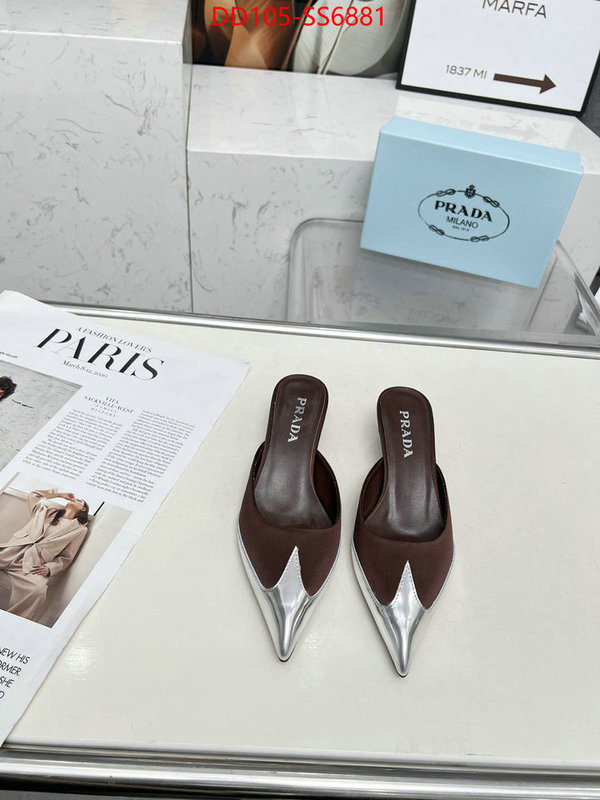 Women Shoes-Prada where can you buy a replica ID: SS6881 $: 105USD