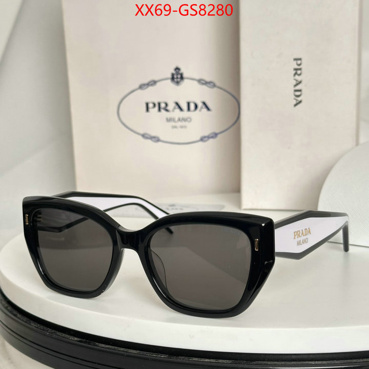 Glasses-Prada shop cheap high quality 1:1 replica ID: GS8280 $: 69USD