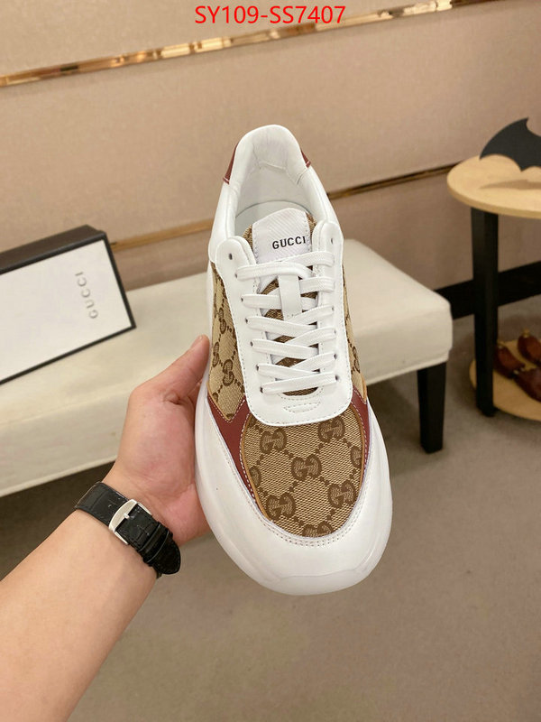 Men Shoes-Gucci top grade ID: SS7407 $: 109USD