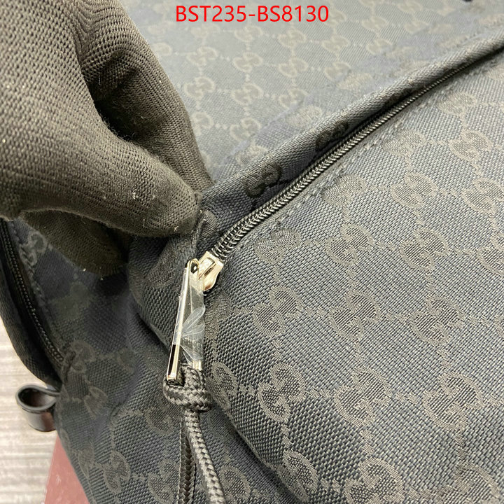 Gucci Bags(TOP)-Backpack- first copy ID: BS8130 $: 235USD,