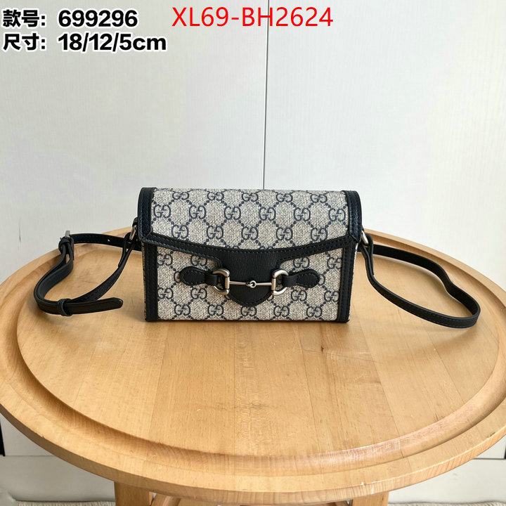 Gucci Bags(4A)-Horsebit- perfect replica ID: BH2624 $: 69USD,